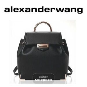‼️WOW‼️ALEXANDER WANG🖤🩶Black Prisma Marion Bag‼️🖤🖤🖤🖤